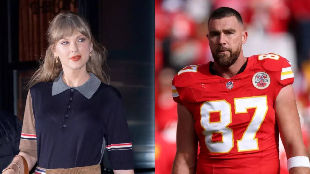 Taylor Swift mang tinh thần cổ vũ đến khán đài - diện mạo sôi động trong ngày thi đấu khi cô cổ vũ cho Travis Kelce trong trận đấu giữa Chiefs và Colts | Tin tức NFL - The Times of India