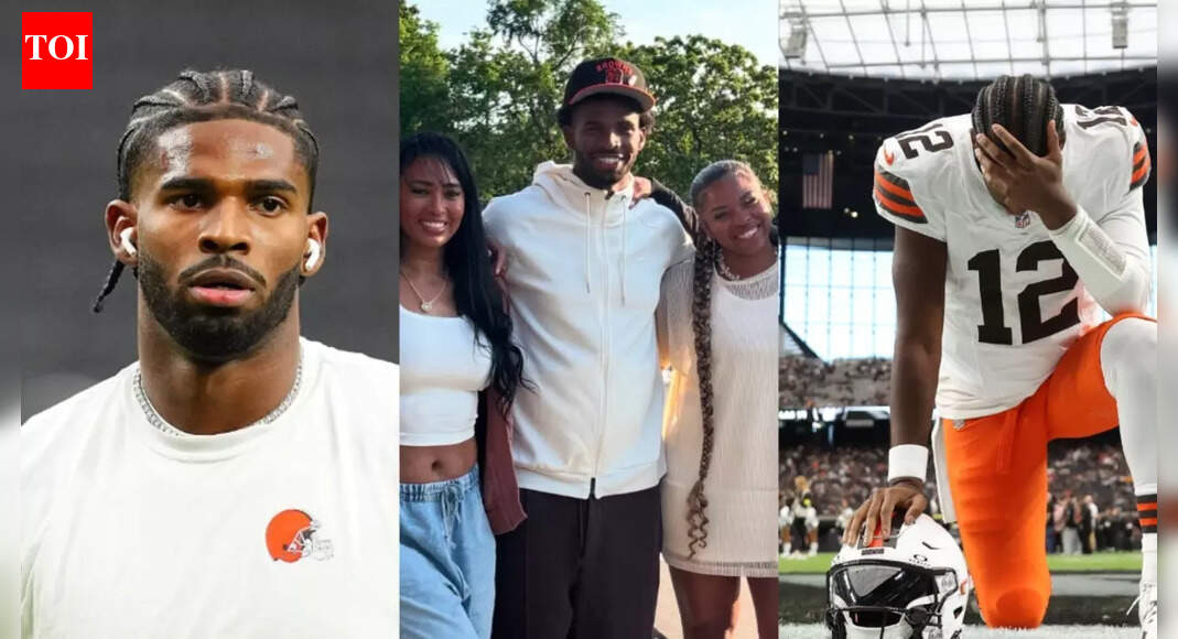Shedeur Sanders’ mom Pilar proudly champions her son by donning a bold, rookie-themed portrait outfit at Browns vs. Raiders game
