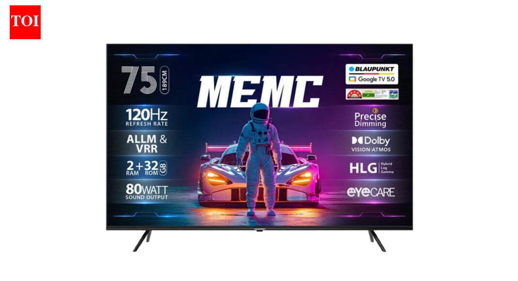 Blaupunkt SonicQ QLED TV series launched in India, price starts at Rs 32,999