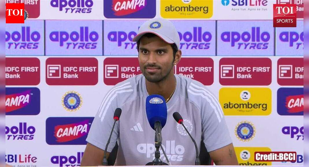 'I'm the happiest that way': Washington Sundar reacts to his Team India role after Day 3 in Guwahati