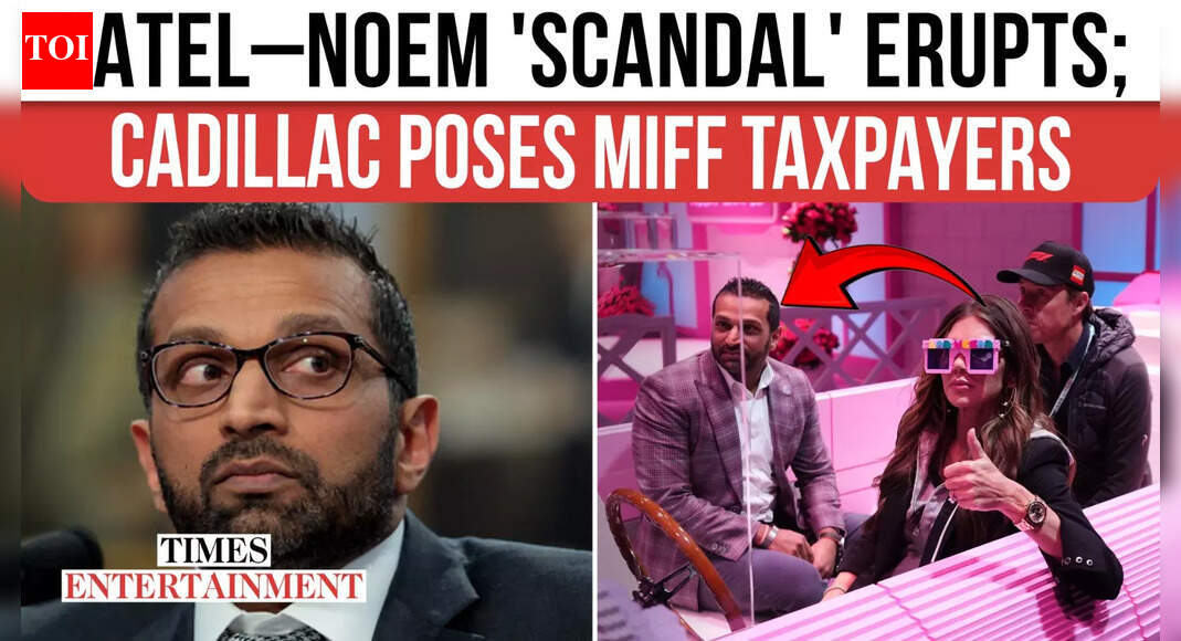 Internet Erupts Over Kash Patel & Kristi Noem’s Flashy Photo-Op, Here's The Reason Why