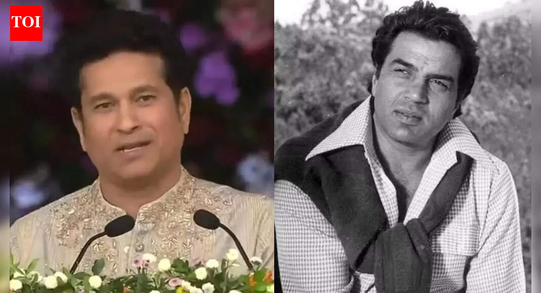 '10 kilo khoon kam ho gaya': Sachin pays tribute to Dharmendra; mourns actor's demise