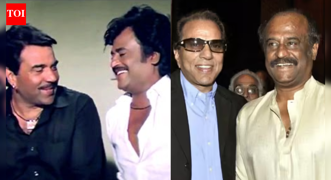 Dharmendra passes away: Rajinikanth pens emotional note, wishes heartfelt farewell to his friend with ‘golden heart’