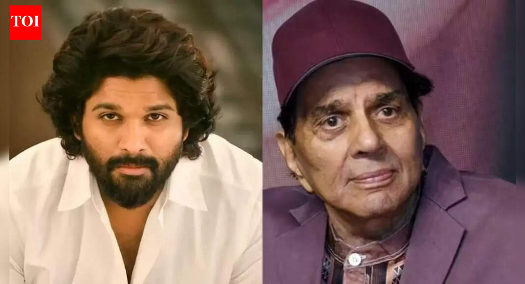 Allu Arjun mourns Dharmendra’s demise; joins South stars Jr NTR, Mammootty in paying tribute