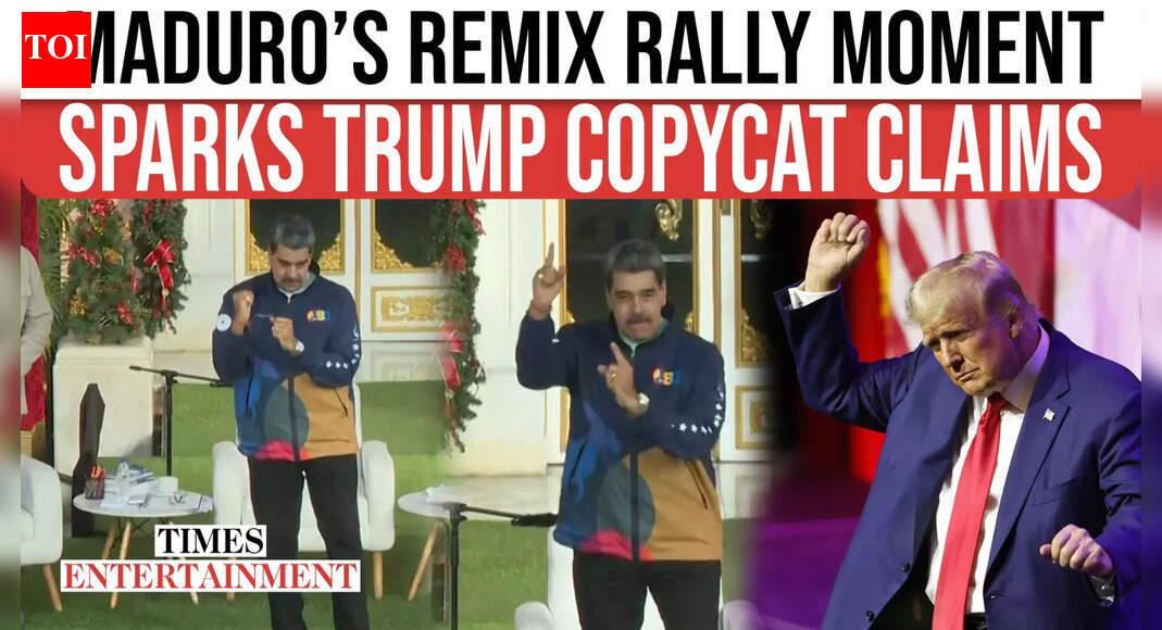 Maduro throws shade at Trump with viral self-remix efficiency, sparking copycat accusations