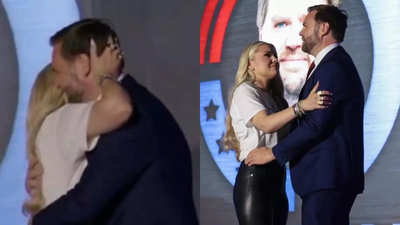 'My love language is...': Erika Kirk shuts down rumours amid viral hug with JD Vance, says haters need a hug themselves