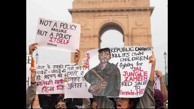 Students raise slogans for Maoist commander Hidma in Delhi; Chhattisgarh Home Minister asks protesters: “Come to Bastar, I’ll show you reality”