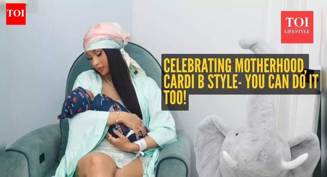 Cardi B setting trends for new mothers! Rapper celebrates her baby’s birth in a heartfelt way