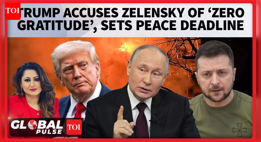 Russia-Ukraine war: Trump Accuses Zelensky of ‘Zero Gratitude’, Sets Deadline Amid Geneva Talks