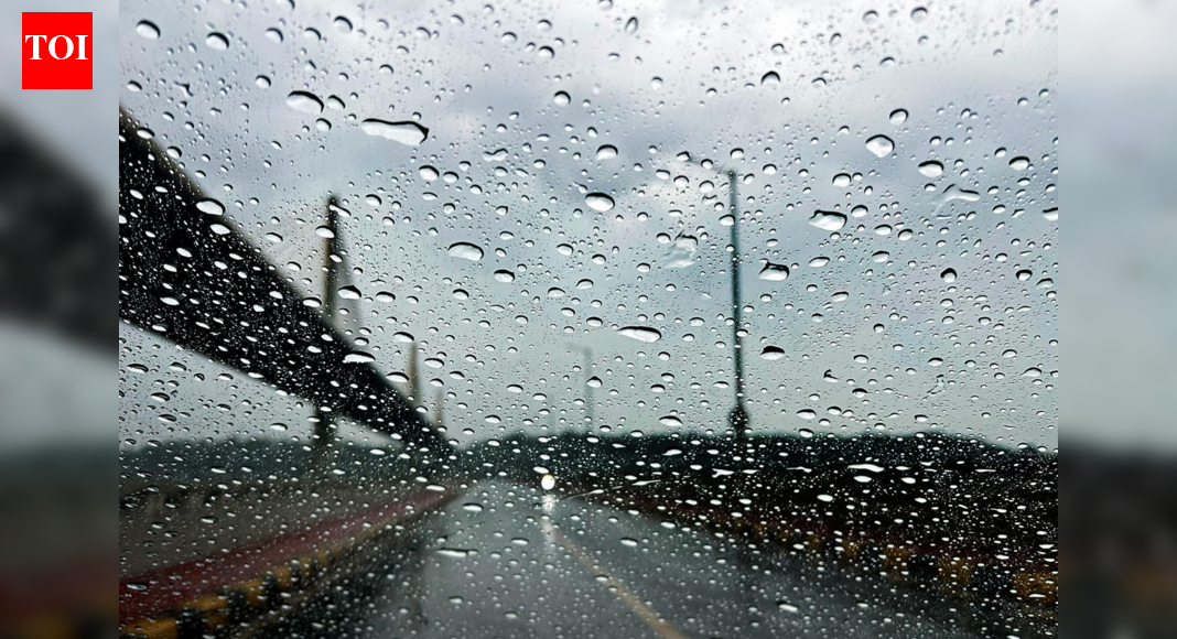 Twin cyclonic systems may bring cloudy skies, light rain