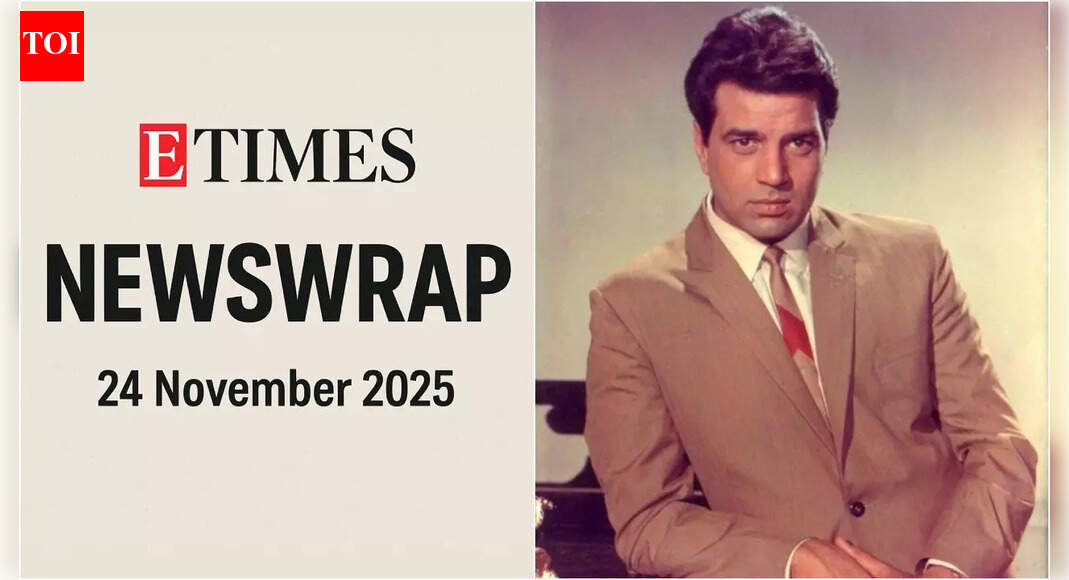 Newswrap: From Hindi cinema legend Dharmendra passing away to Ranbir Kapoor's cameo in Prabhas' 'Spirit', here are top stories of the day
