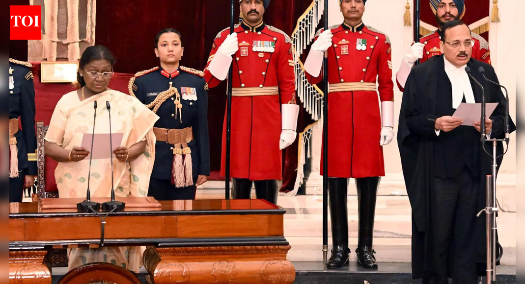 'No one arrives in SC by accident': Justice Surya Kant after taking oath as CJI