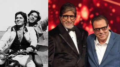 Amitabh Bachchan mourns the demise of his 'Sholay' co-star Dharmendra: 'Leaving behind silence with an unbearable sound'