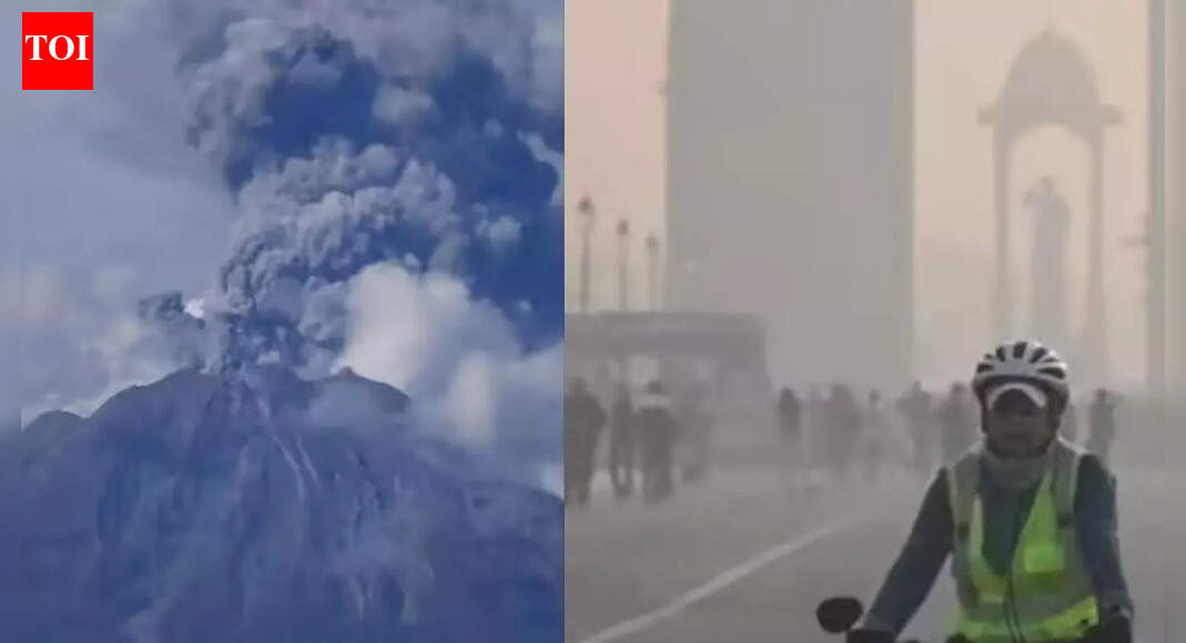Ethiopia’s volcanic ash cloud over India: Is Delhi’s already ‘very poor’ air at risk?