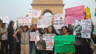 India Gate protest: Delhi cops invoke Section 197 of BNS against protestors; charge includes 3-year jail term