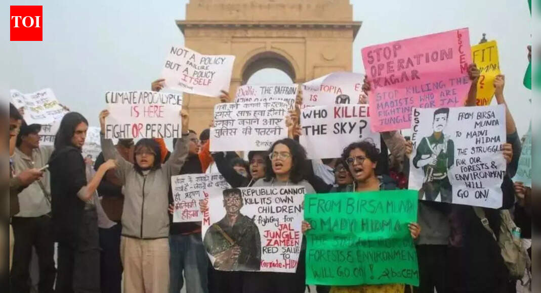 India Gate protest: Delhi cops invoke Section 197 of BNS against protestors;  charge includes 3-year jail term