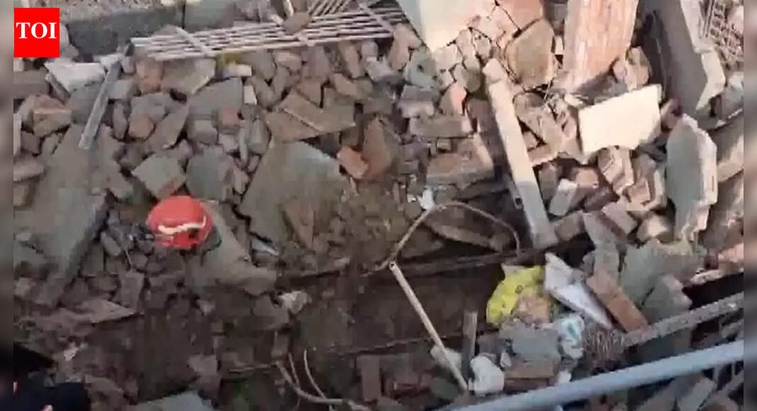 Building roof collapses in Delhi’s Jwala Nagar: At least 5 injured; rescue operation underway