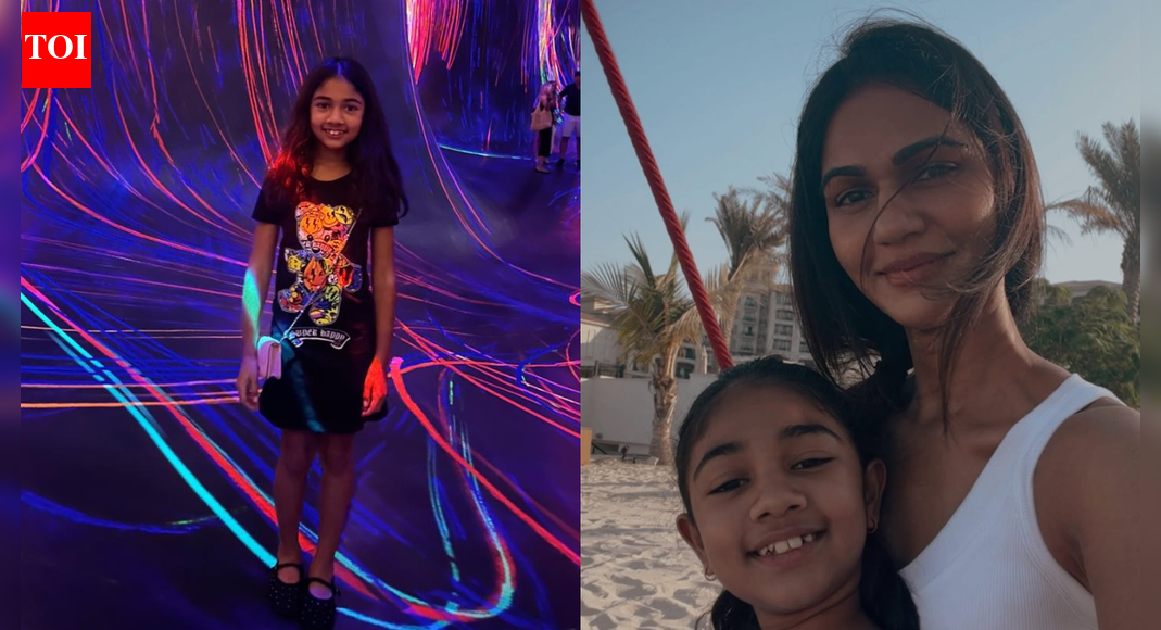 Allu Arjun's daughter Allu Arha's birthday pictures: Sneha Reddy shares heartwarming glimpses from Dubai birthday bash
