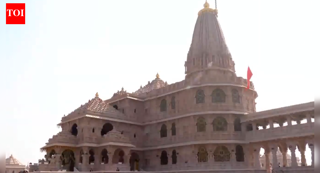 PM Narendra Modi hoists sacred flag at Ayodhya’s Ram Mandir, marking the completion of construction