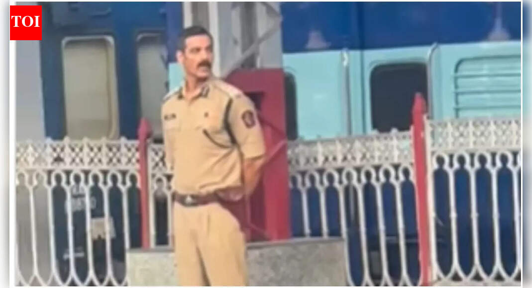 John Abraham shoots intense cop drama at Mumbai Central station, Fans assume 'Rakesh Maria Biopic'