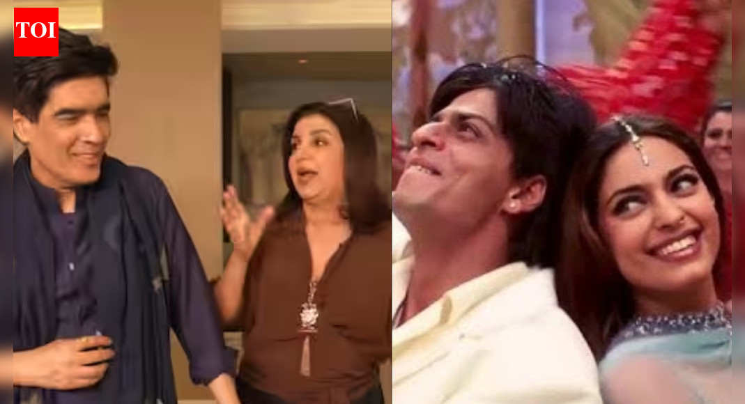 Manish Malhotra stormed off Shah Rukh Khan-Juhi Chawla film set after fight with Farah Khan: ‘He did not pick up my phone for two days’