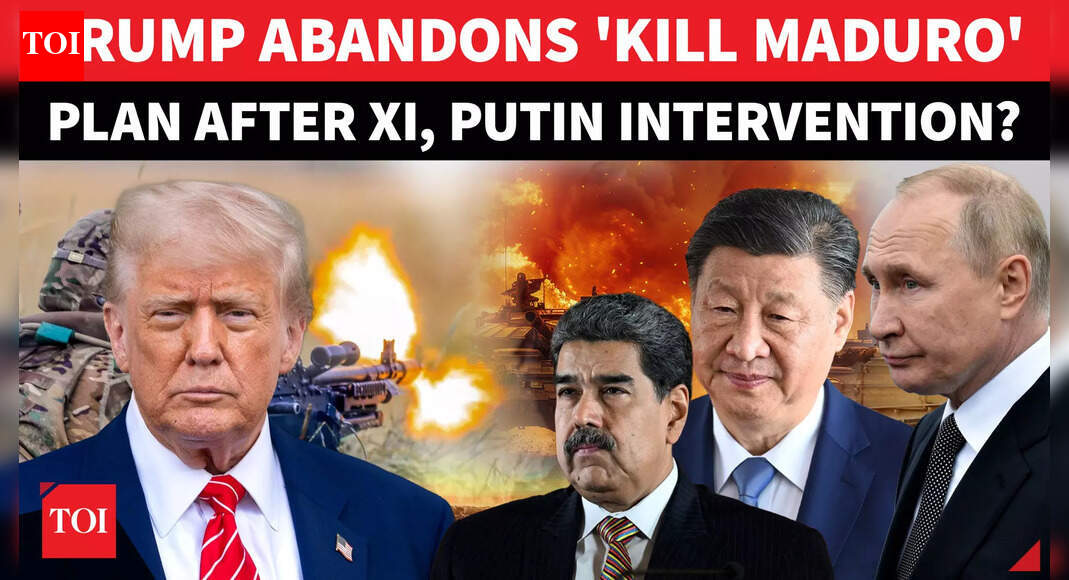 'Military Strikes Aborted': Trump Retreats On Venezuela, Prepares For Talks With Maduro