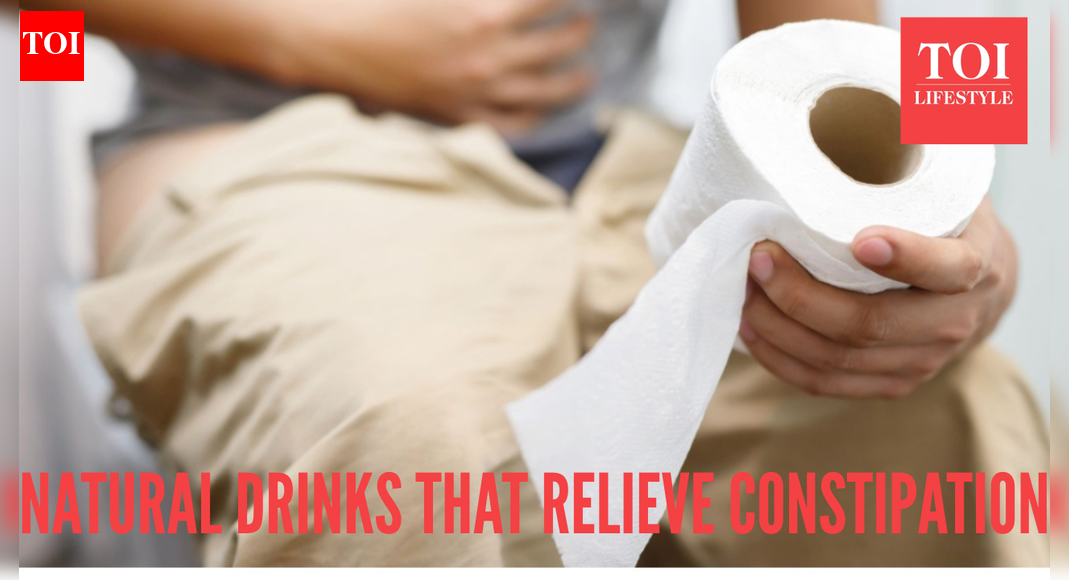 5 natural beverages that can help relieve constipation