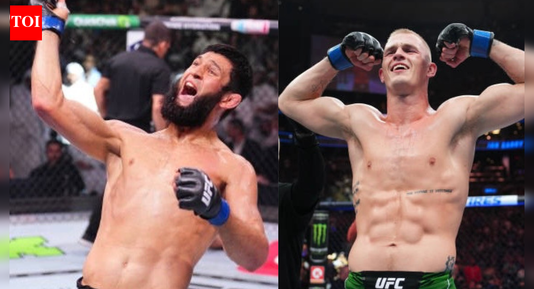 Khamzat Chimaev shoves Ian Garry backstage at UFC Qatar after ‘language barrier misunderstanding’