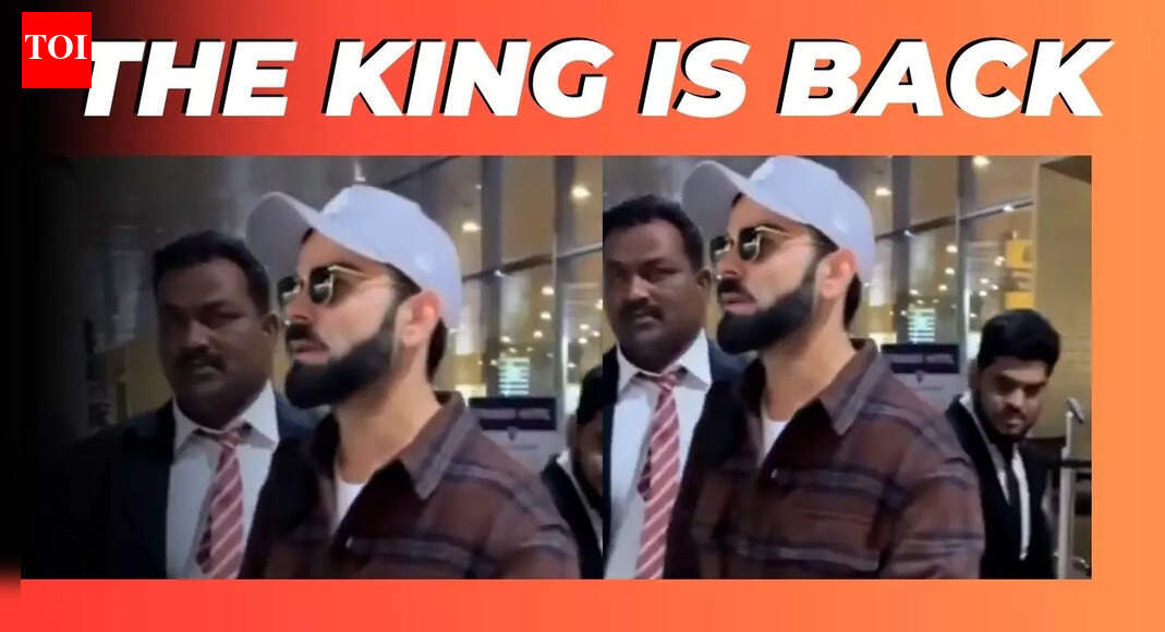 Look who is back! Virat Kohli arrives for the ODI series vs South Africa