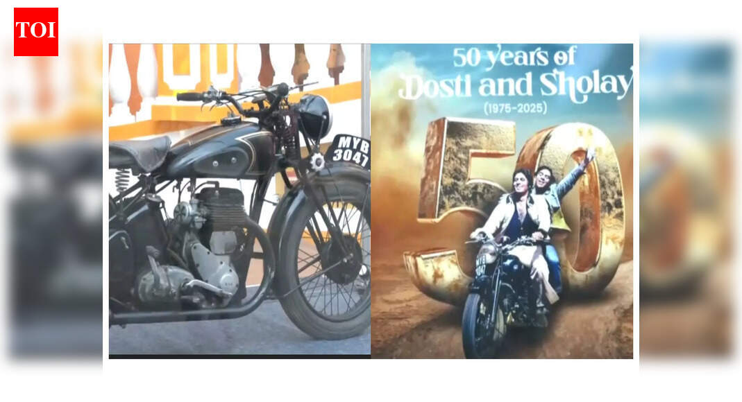 Jai, Veeru, and the bike that remains timeless: How IFFI's display became silent memorial to Bollywood legend Dharmendra