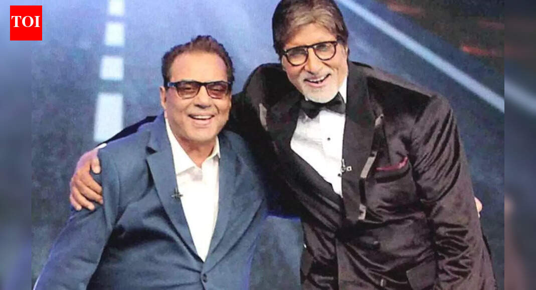 Sholay's Jay, Amitabh Bachchan, mourns the death of friend Veeru, Dharmendra
