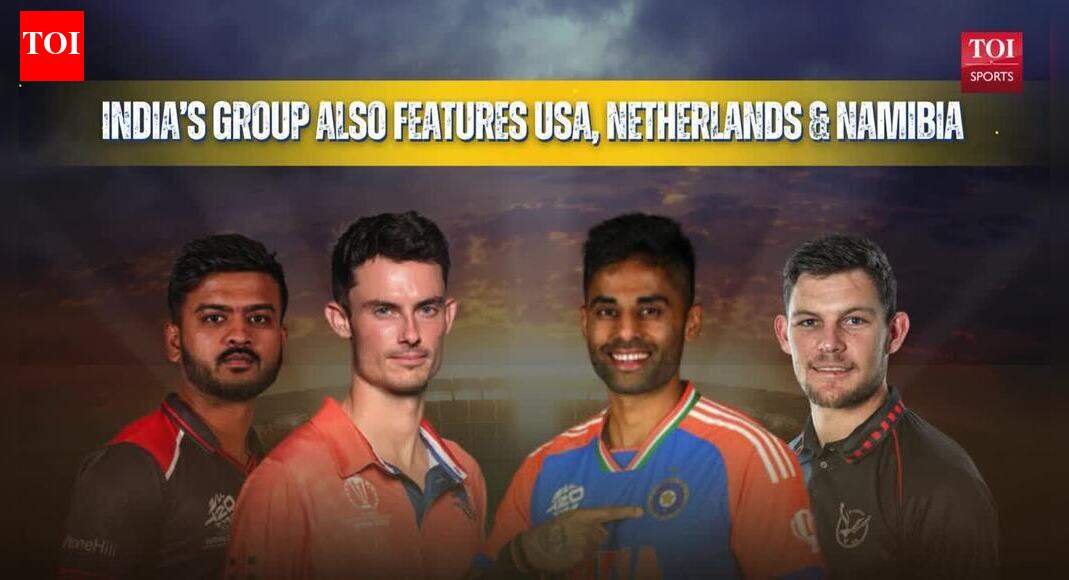 India vs Pakistan again at an ICC event; T20 World Cup schedule is out!