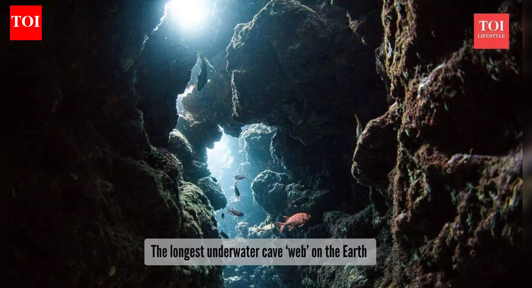 Three paths of water: The water 'web' that forms the world's longest underwater cave