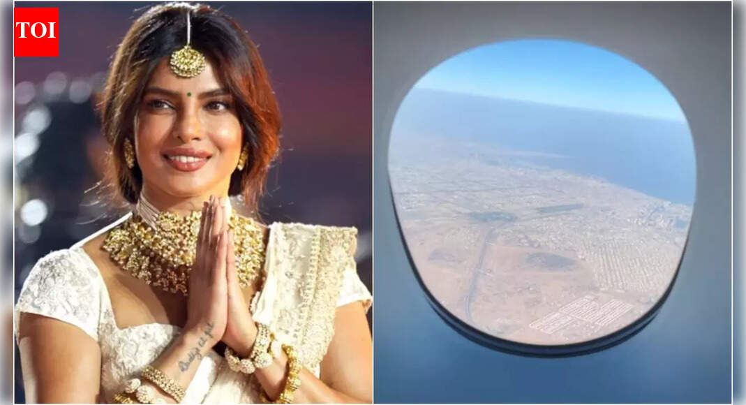 Priyanka Chopra Jonas flies back to Los Angeles after wrapping 'Varanasi' shoot schedule