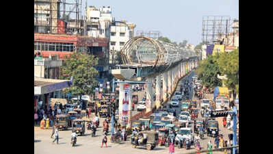 Long-pending Skywalk project begins in Raipur, traffic restrictions imposed for night hours