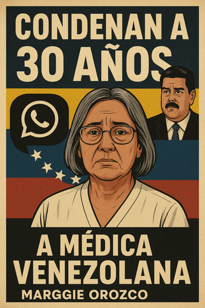 Condenan a 30 años a médica venezolana por un audio de WhatsApp contra Maduro