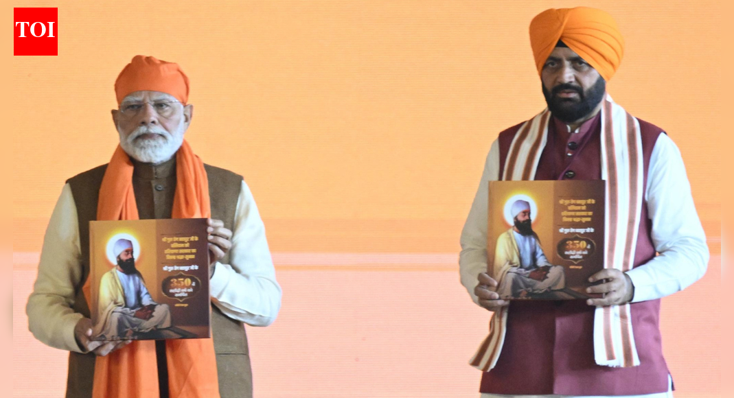 PM Modi releases commemorative postal ticket, coin on 350th Martyrdom Anniversary of Guru Tegh Bahadur