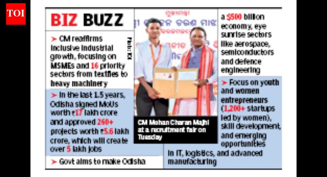 Odisha approves 20 projects worth Rs 4,353 crore, expected to generate over 7,800 jobs