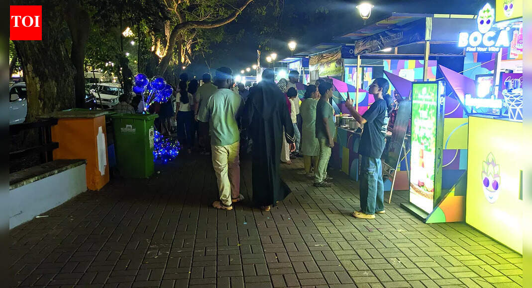 Extra bins, regular lifting of waste keep festival clean