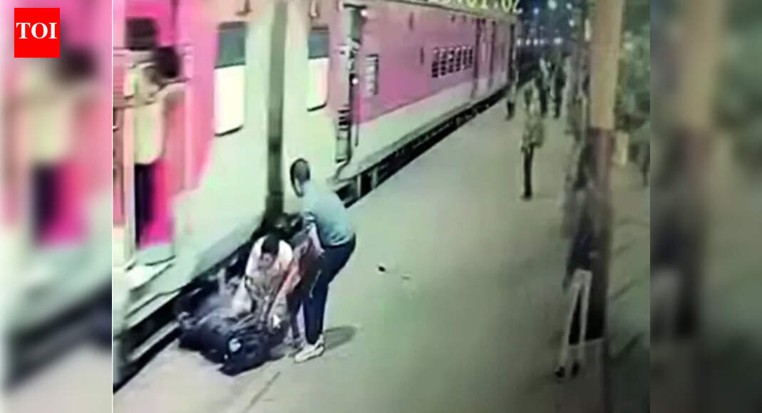 Man pulled to safety by rail cops at Margao station