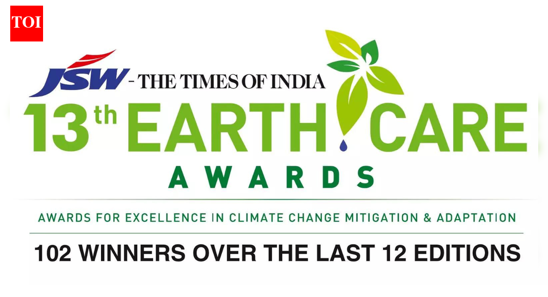 JSW-TOI Earth Care Awards in its 13th edition, calls for entries from all climate-action fields