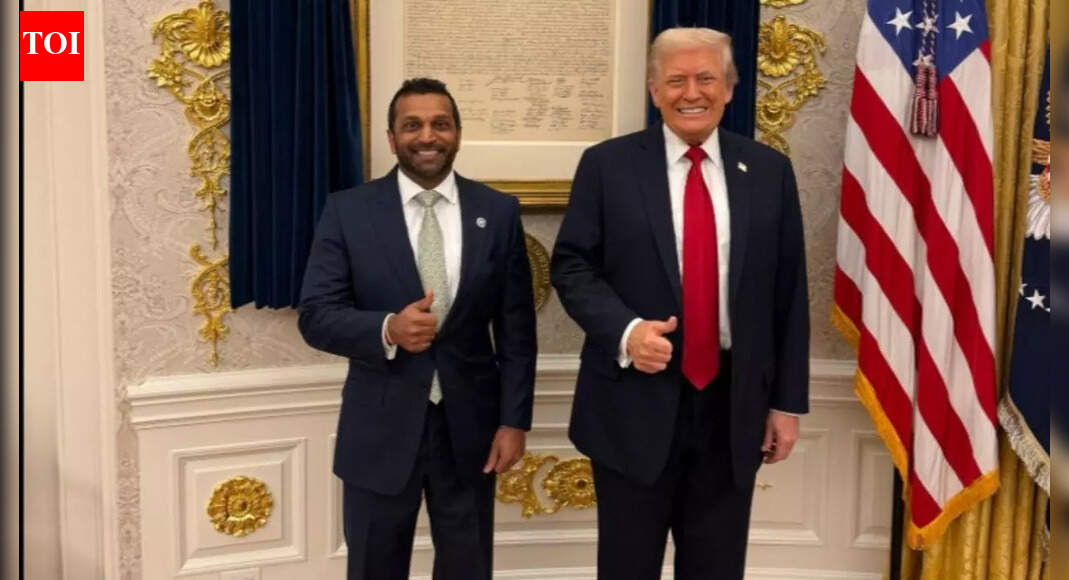 WH dismisses reports of Kash Patel’s firing; Trump poses with FBI director to shut down rumour