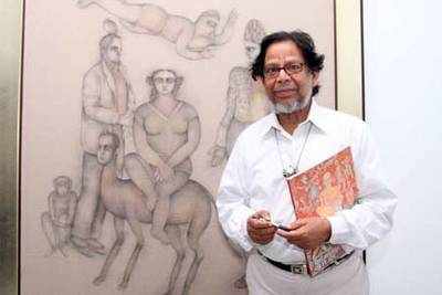 Sakti Burman's love for art