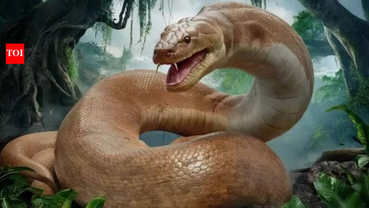 Giant Prehistoric Snake India