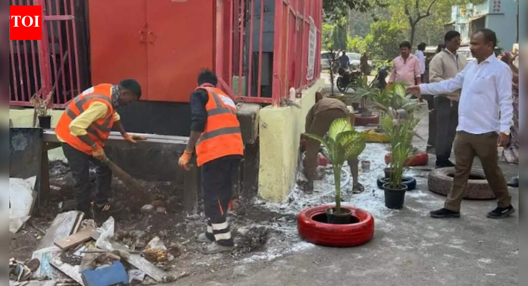 KDMC begins makeover of garbage-prone spots; aims to end open dumping