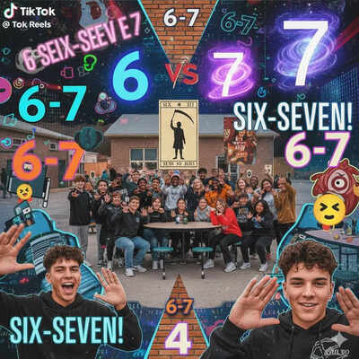 El Código 6-7: por qué la “palabra sin sentido” de la Generación Alpha es, en secreto, el número más poderoso y peligroso de la numerología