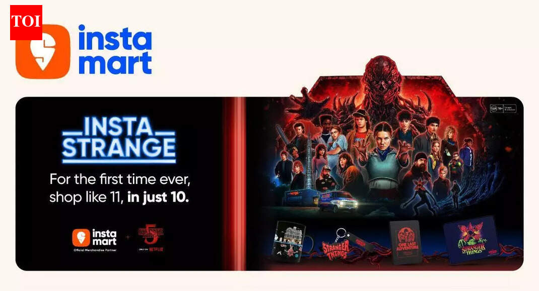 Instamart and Netflix launch ‘InstaStrange,’ a Stranger Things-inspired Telekinesis shopping experience