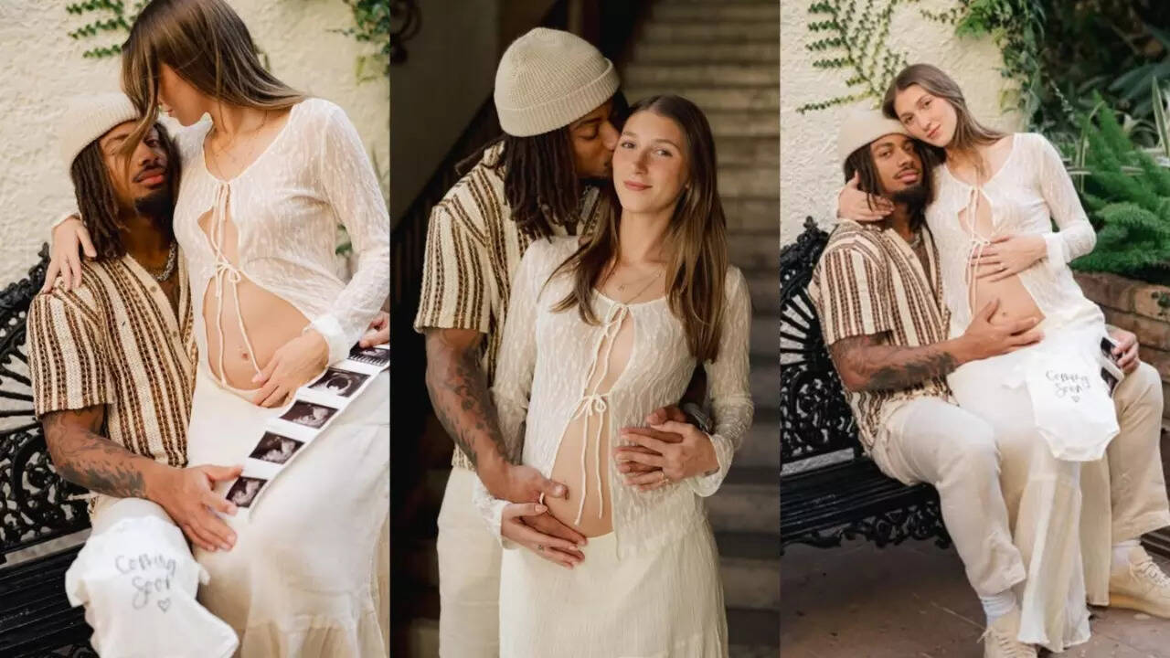Texans CB Derek Stingley Jr. and Annabella Campagna announce pregnancy on  Instagram with vintage-style maternity snapshots | NFL News - The Times of  India