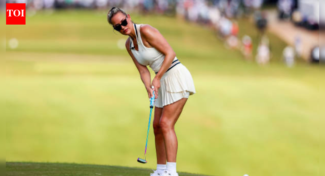 Golf influencer Paige Spiranac reveals she received “10,000” death threats after cheating backlash at Internet Invitational