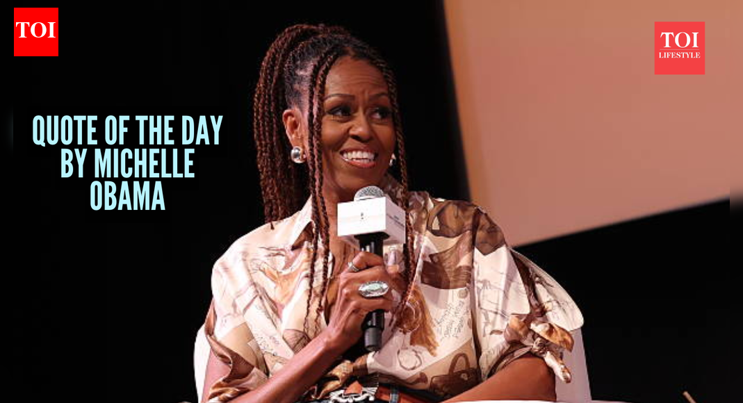 Quote of the day by Michelle Obama: “You may not always have a comfortable life...the importance you can have because history…”